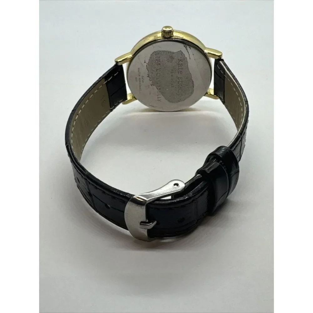 Kate Spade New York 0227 Women's Brown Leather Strap Analog Dial Watch JNA469